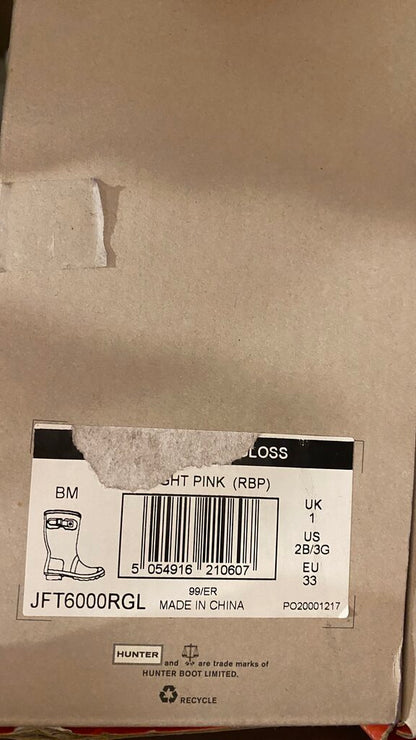 Gloss Rainboots Pink