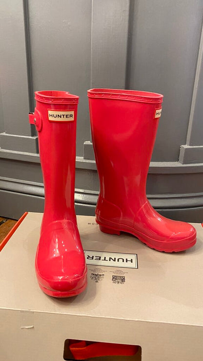 Gloss Rainboots Pink