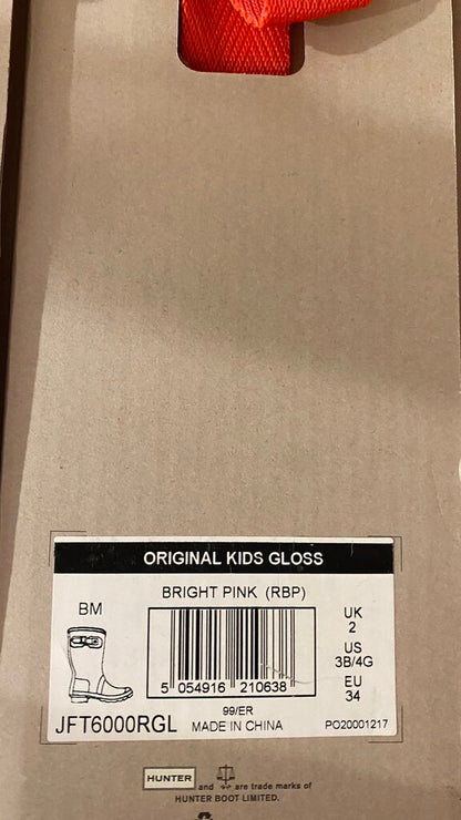 Gloss Rainboots Pink