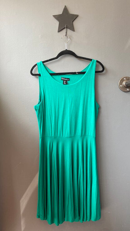 Fit Flare Jersey Dress