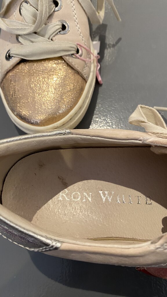 Leather Cap Toe Sneakers