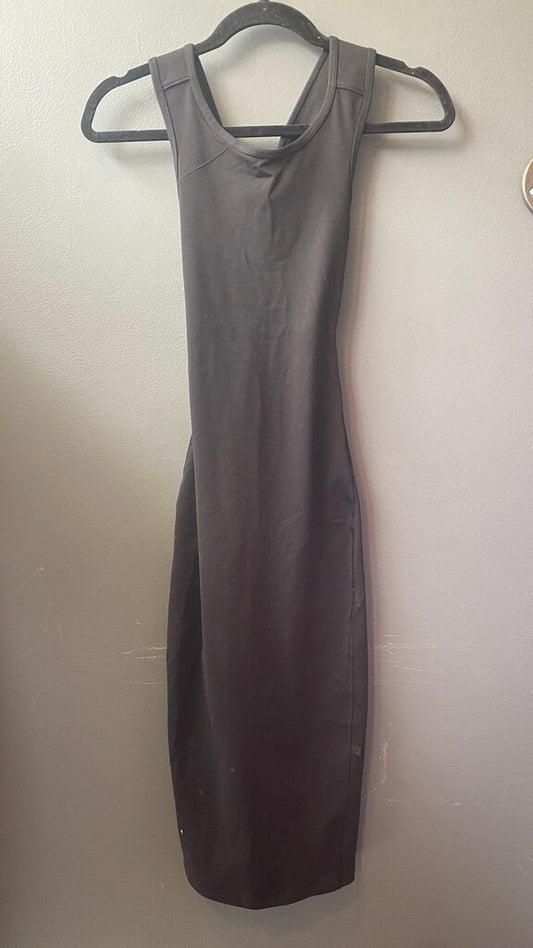 X Back Midi Sheath Dress