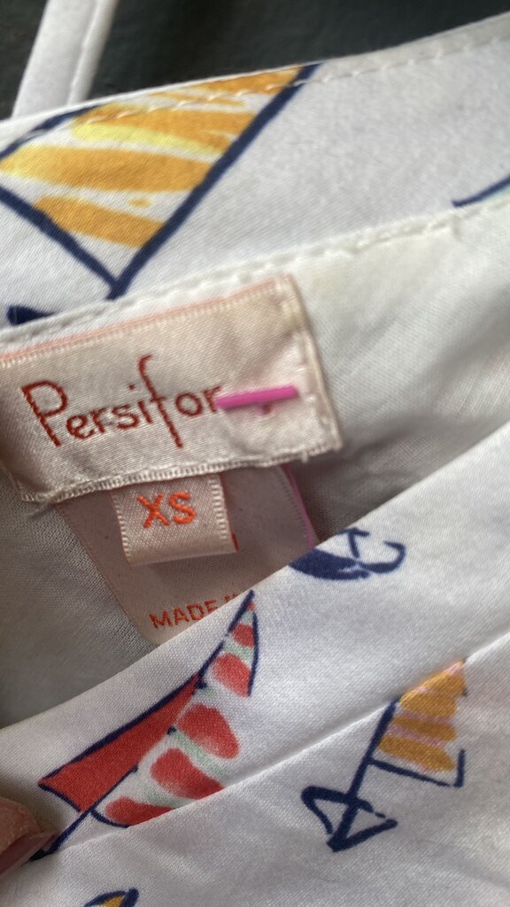 Sailboat Double V Coverup Dress