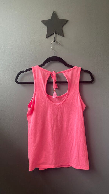 Tie Back Tassel Tank Top