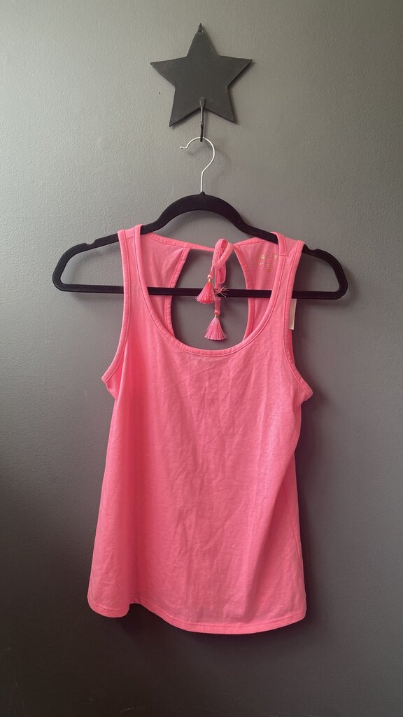 Tie Back Tassel Tank Top