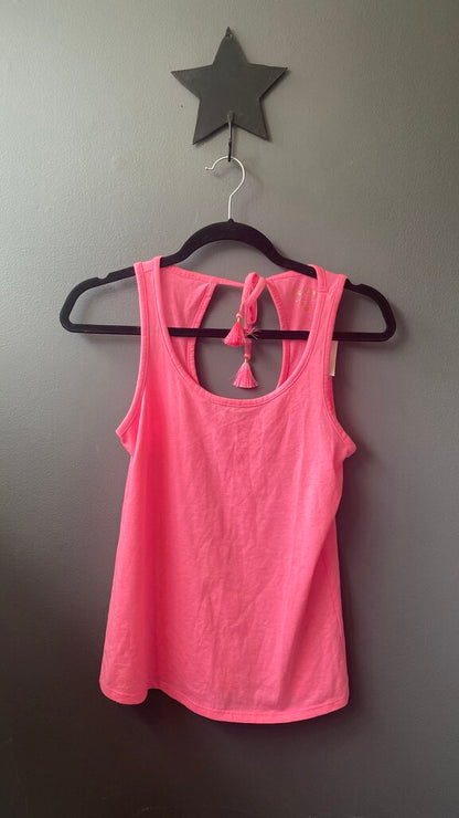 Tie Back Tassel Tank Top