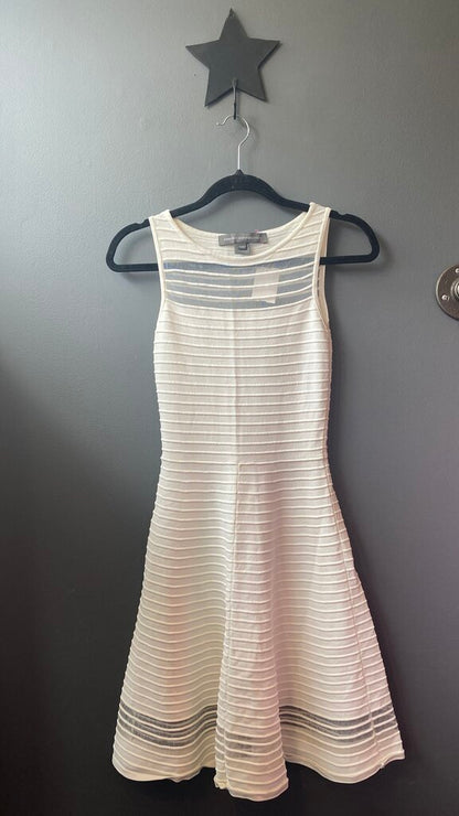 Ribbed Fit Flare Dress