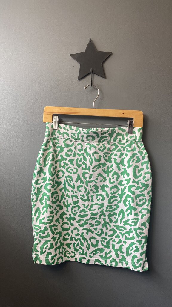 Leopard Stretch Skirt