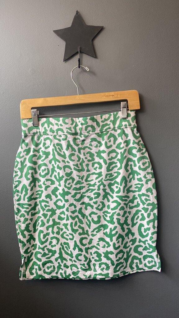 Leopard Stretch Skirt