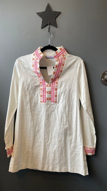 Embroidered Tunic Top