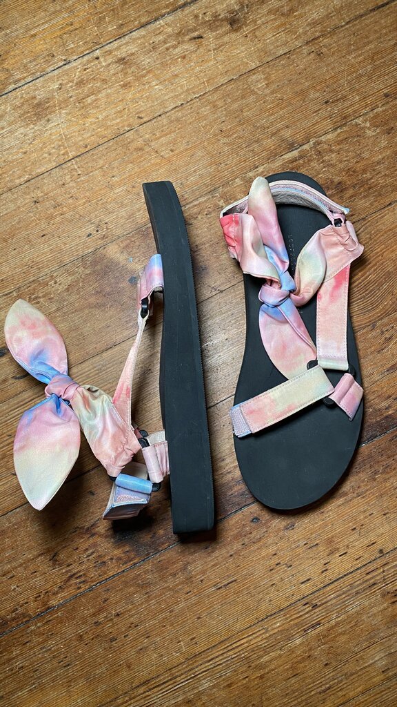 Tie Dye Velcro Sandals
