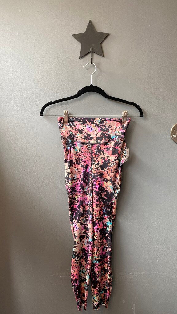 Floral Print Base Pace Leggings 25"
