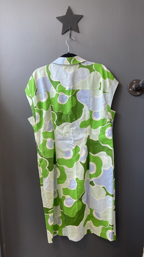 Linen Cotton Cap Sleeve Sheath Dress