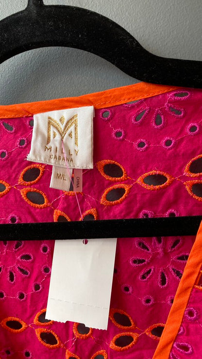 Eyelet Coverup Dress