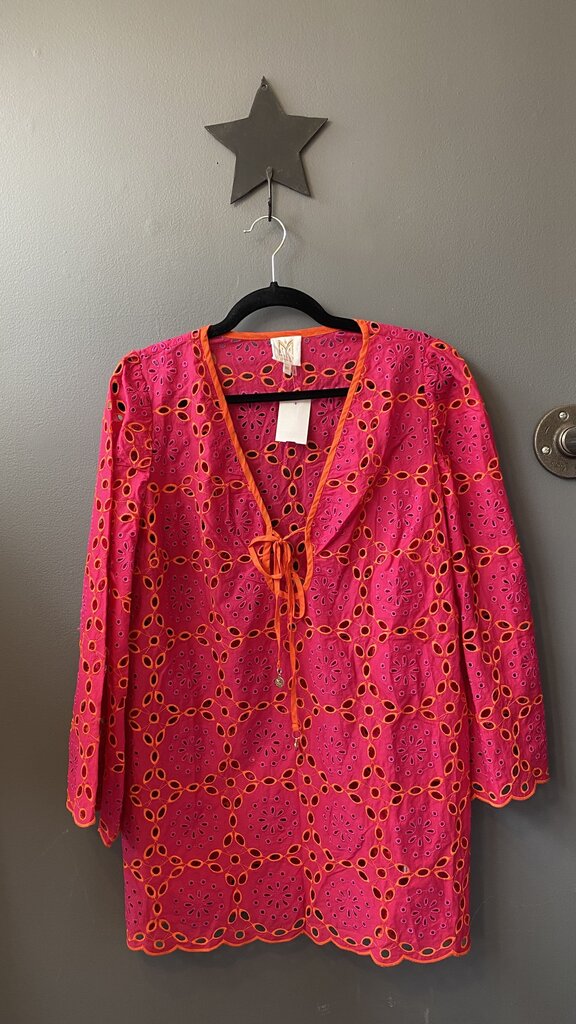 Eyelet Coverup Dress