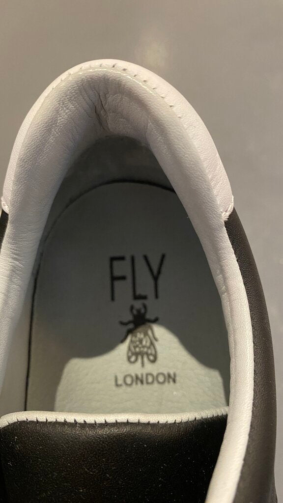 Leather Wedge Sneakers