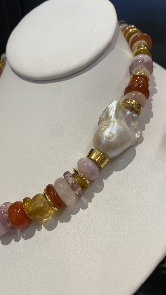 Baroque Pearl Necklace