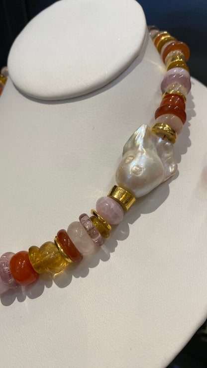 Baroque Pearl Necklace