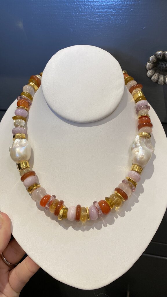 Baroque Pearl Necklace