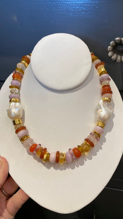 Baroque Pearl Necklace