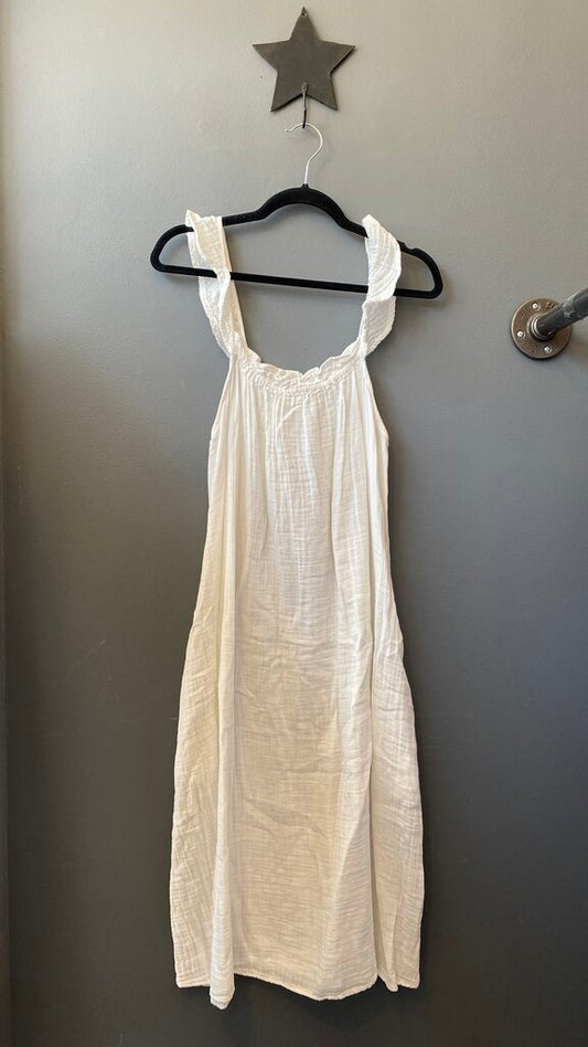 Gauze Midi Dress