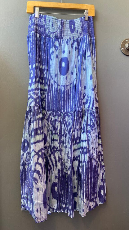 Ikat Pull On Maxi Skirt