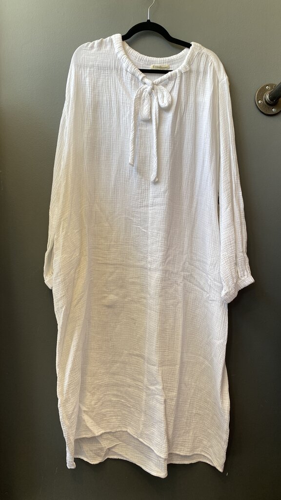 Gauze Coocoon Maxi Dress