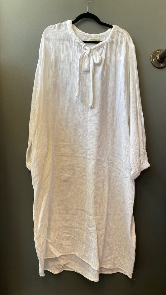 Gauze Coocoon Maxi Dress