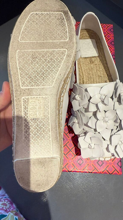 3D Flower Espadrille Flats