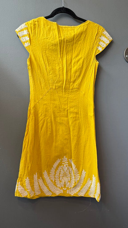 Embrodiered Swiss Dot Dress