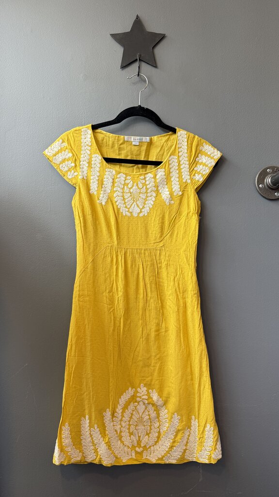 Embrodiered Swiss Dot Dress