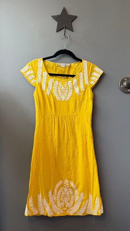 Embrodiered Swiss Dot Dress