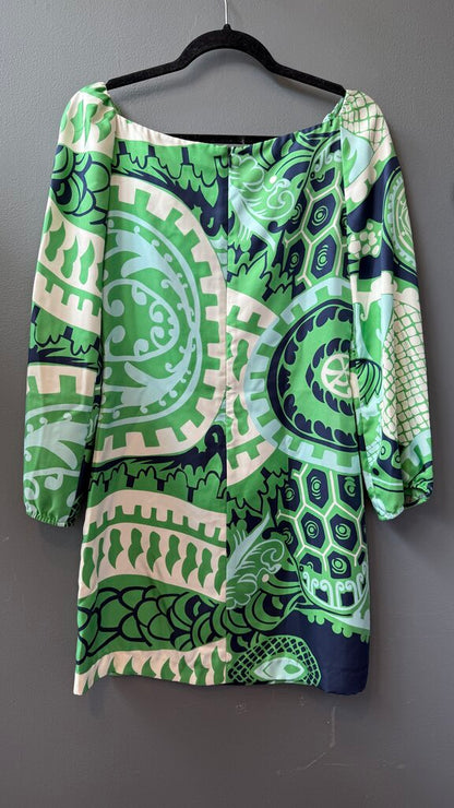 Vintage Silk Shift Dress