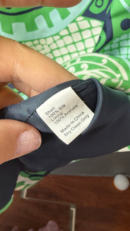 Vintage Silk Shift Dress