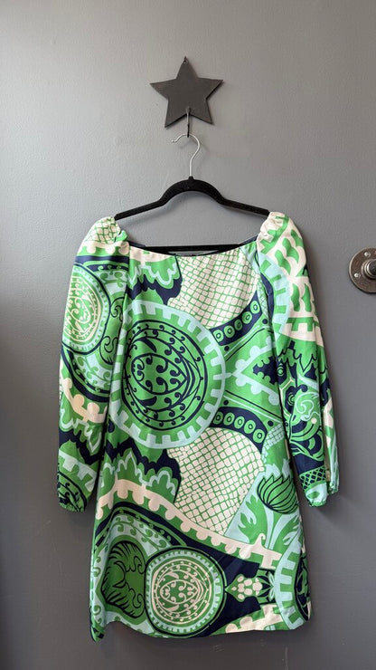 Vintage Silk Shift Dress