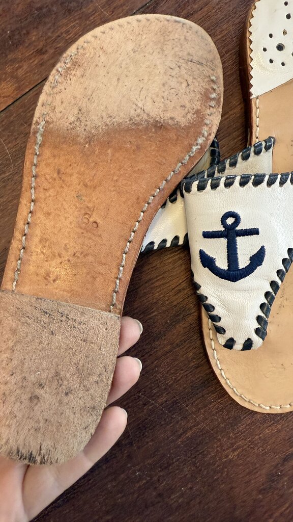 Anchor Whipstitch Sandals