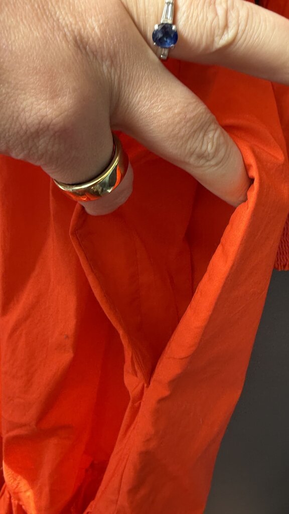 Embroidered Poplin Dress