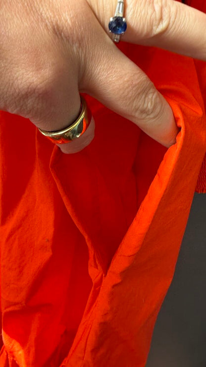 Embroidered Poplin Dress