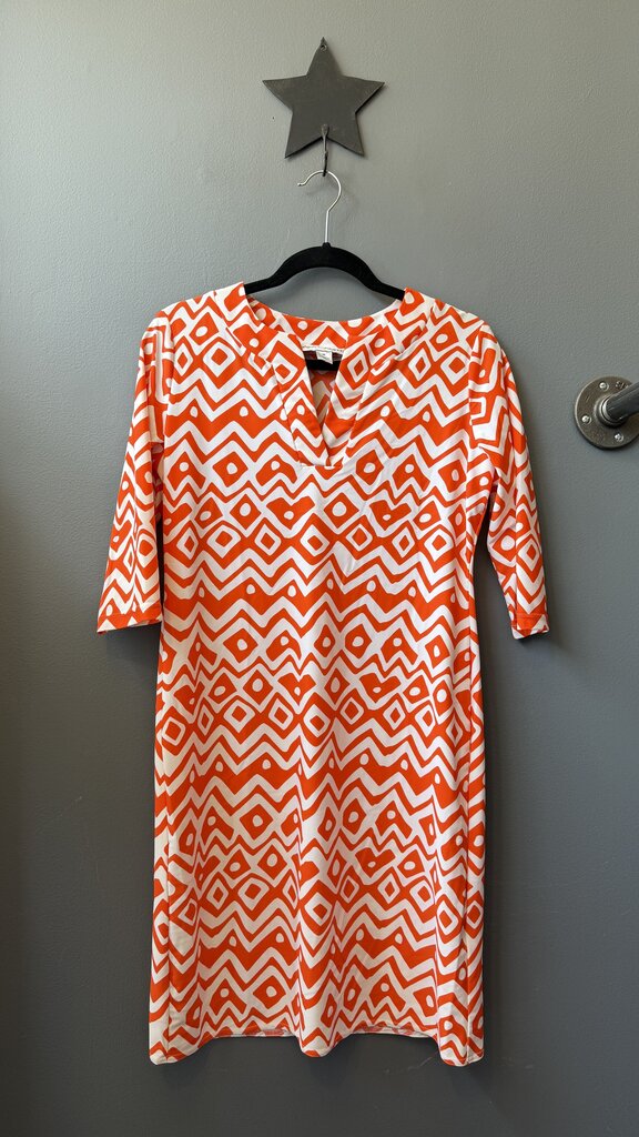 Notch Neck Stretch Shift Dress