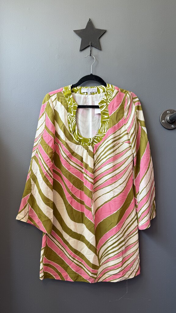 Silk Longsleeve Aline Dress