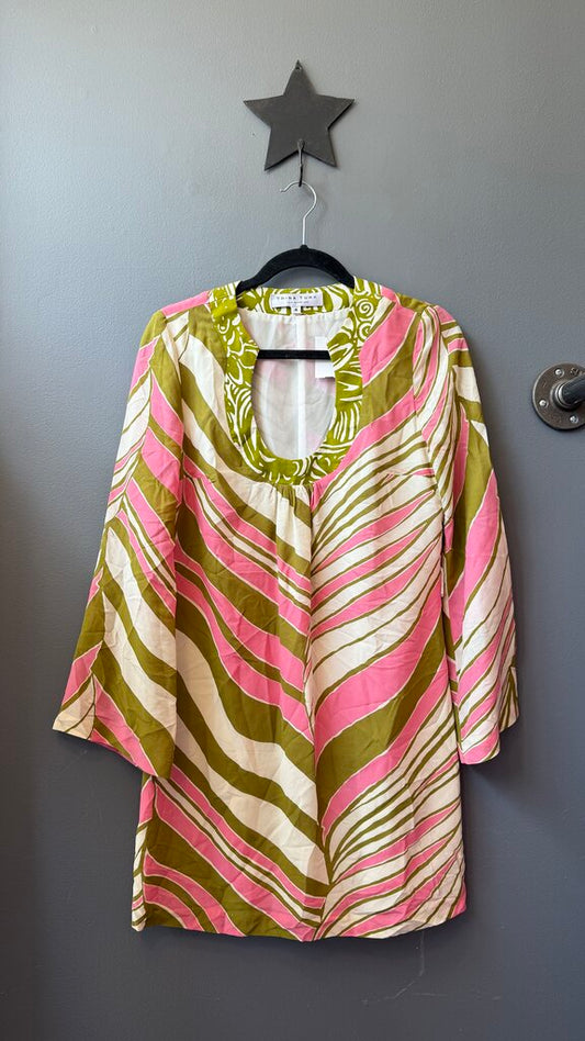 Silk Longsleeve Aline Dress