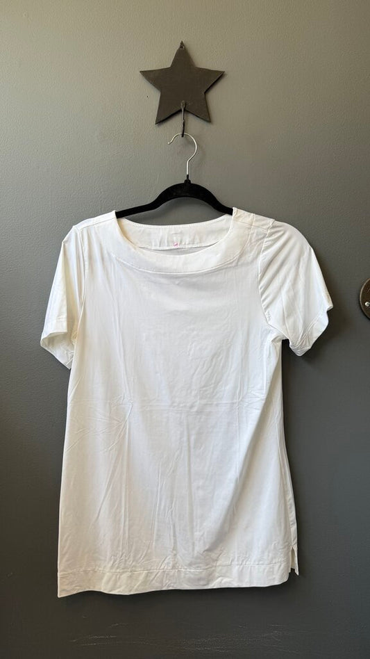 Slight Boatneck Stretch TShirt