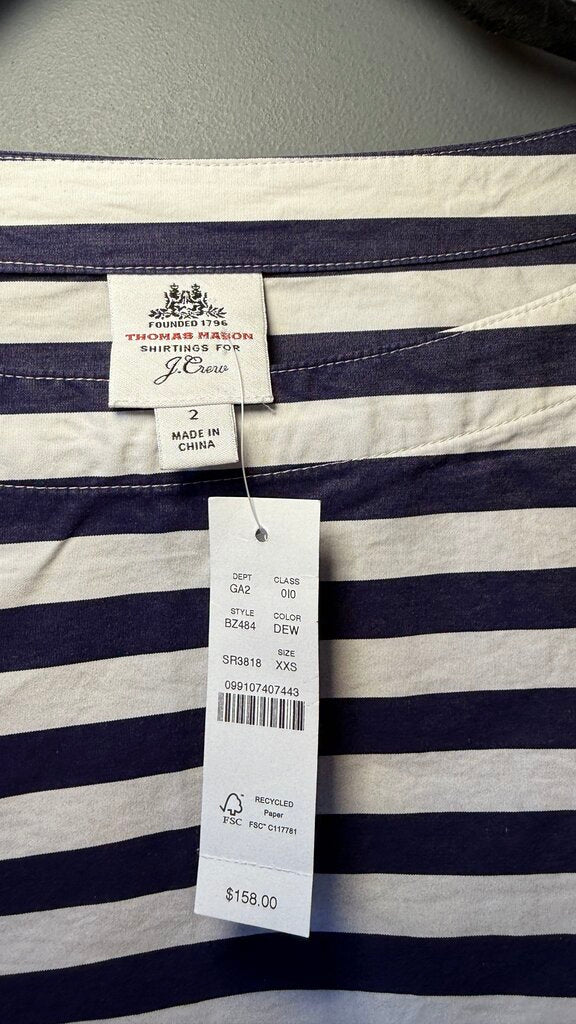 Thomas Mason Stipe Blouse