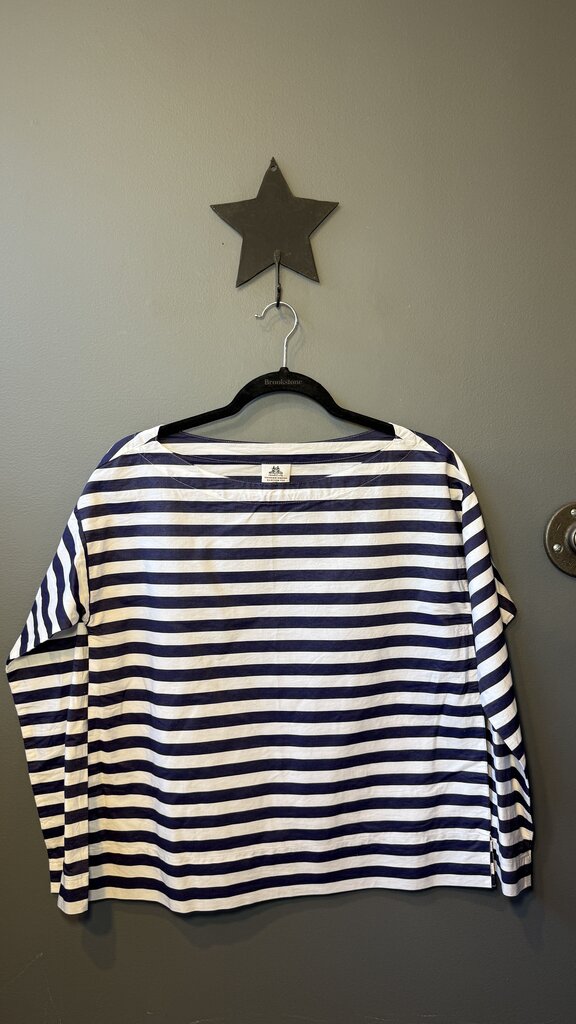 Thomas Mason Stipe Blouse