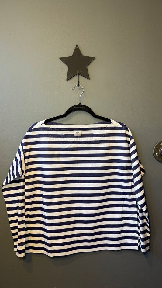 Thomas Mason Stipe Blouse