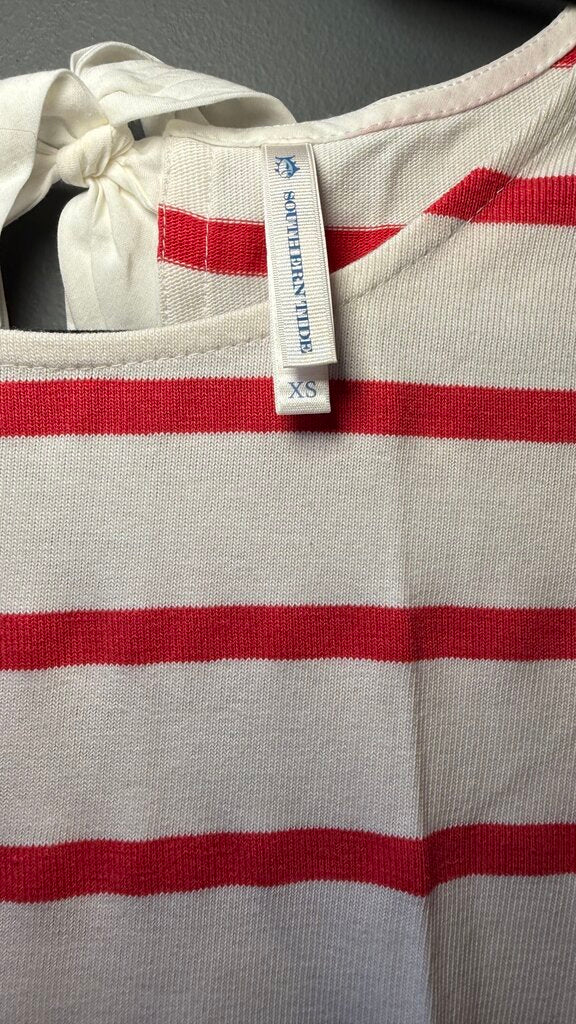 Bow Back Stripe Tank