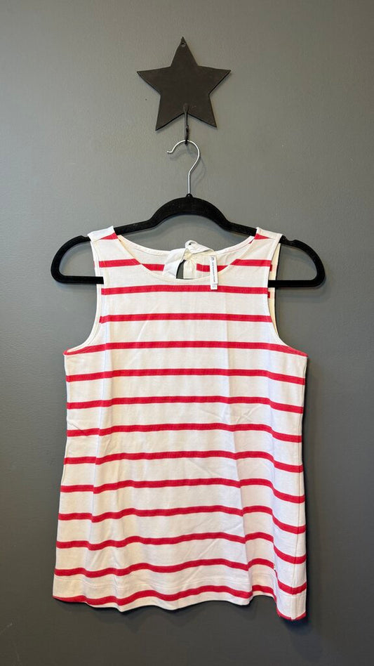 Bow Back Stripe Tank