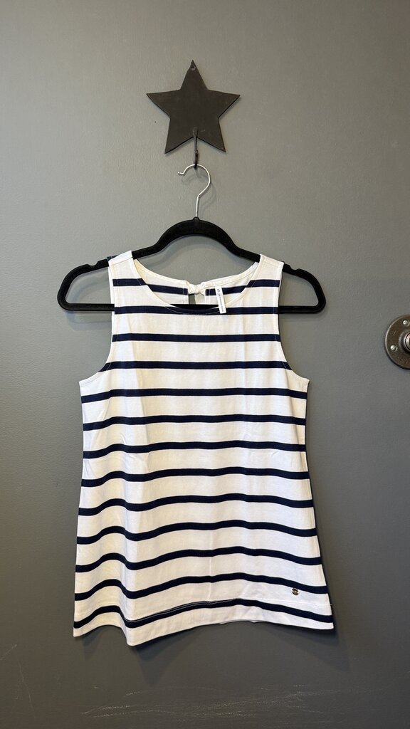 Bow Back Stripe Tank