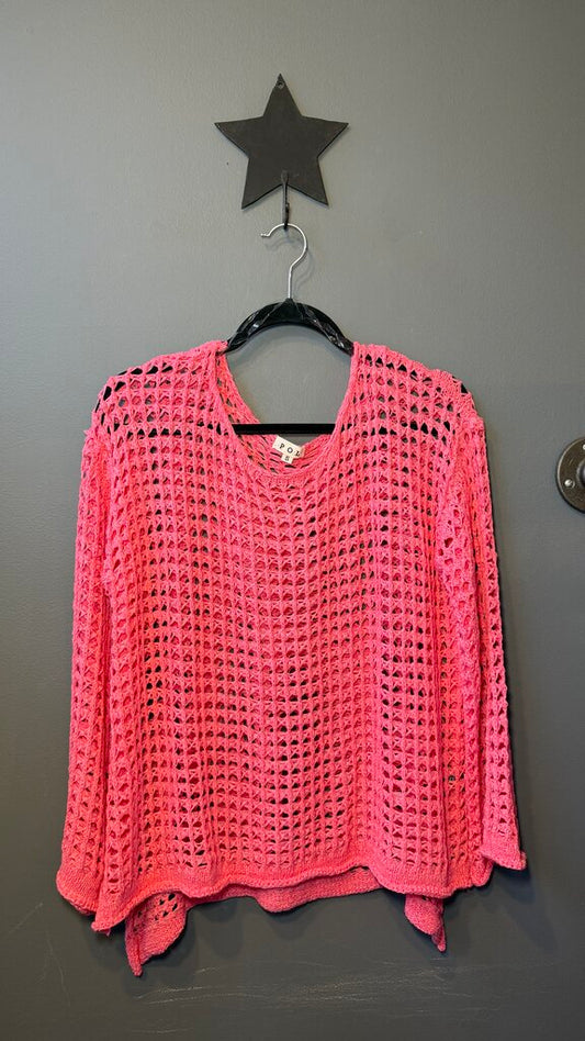 Open Knit Sweater