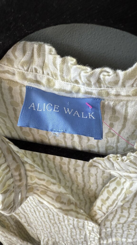 Linen Tiered Long Sleeve Midi Dress